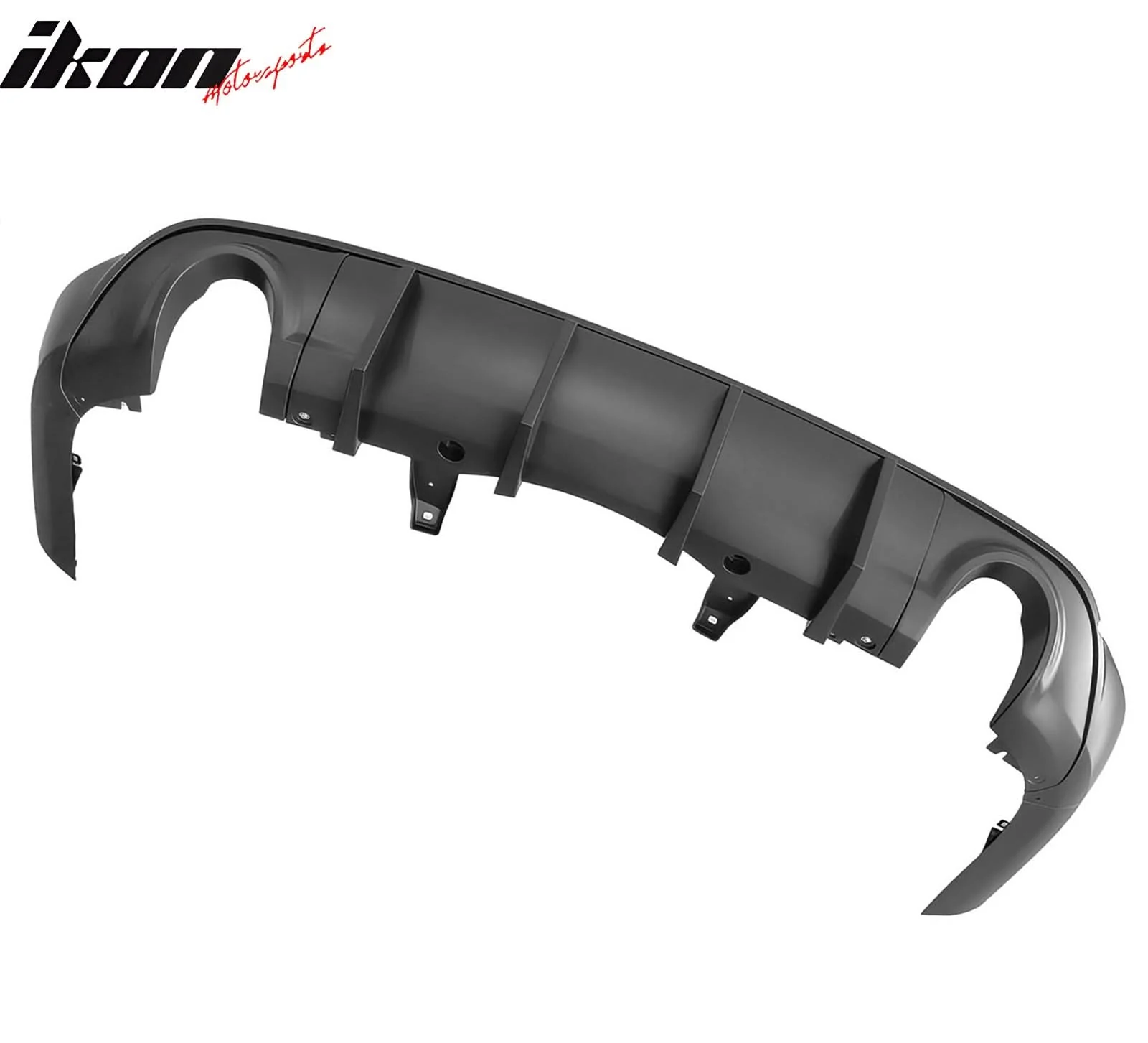 2011-2024 Dodge Durango Rear Bumper Lip Diffuser V1 Matte Black Apron - Image 3