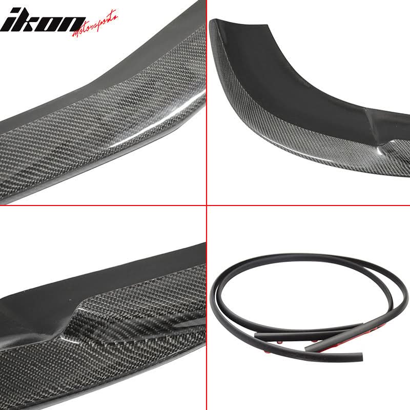 2012-2014 Benz C-class W204 LCI GH Style Front Lip Carbon Fiber - Image 6