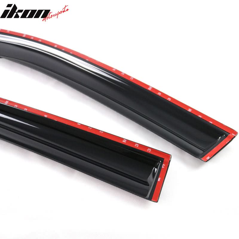 2012-2014 Toyota Camry Mugen Style Smoke Window Visor Guard Acrylic - Image 5