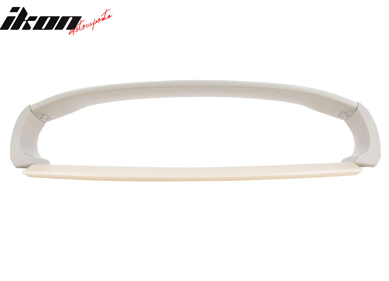 2012-2015 Honda Civic 9th RR Style Unpainted Beige Trunk Spoiler ABS - Image 2