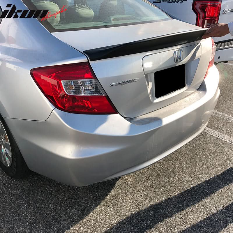 2012-2015 Honda Civic Duckbill V2 Style Rear Trunk Spoiler PP - Image 103