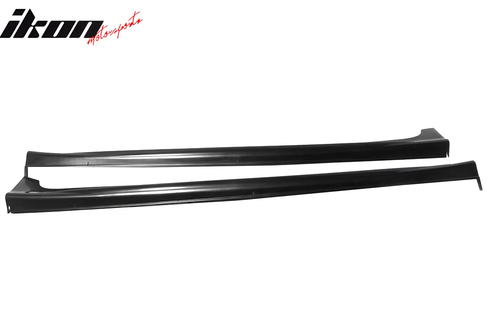 2012-2015 Honda Civic Sedan Side Skirts Extention JDM Mug Style Black - Image 5