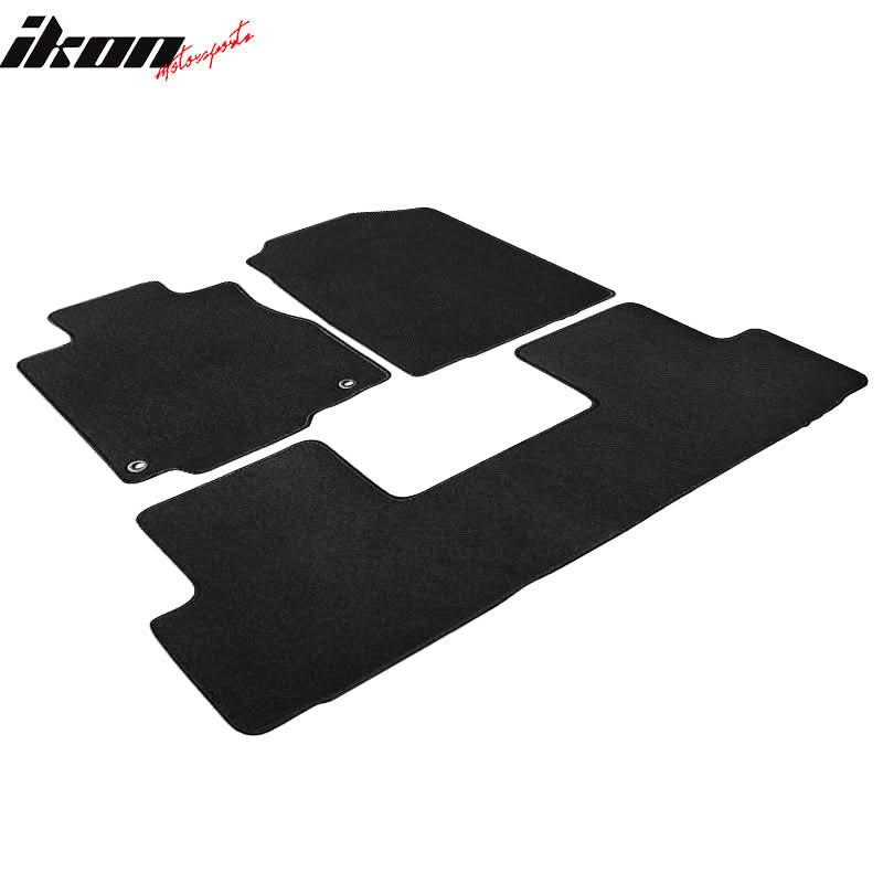 2012-2016 Honda CRV Front Rear Floor Mats Carpets 3PC - Image 2
