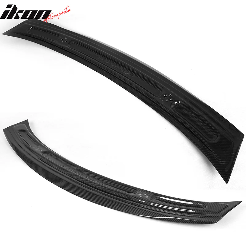 2012-2018 Audi A7 S7 RS7 Sedan OE Style Trunk Spoiler Lip Carbon Fiber - Image 9