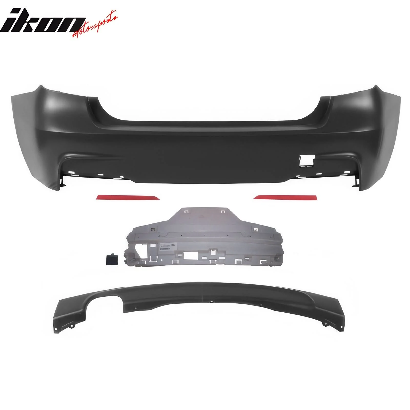 2012-2018 BMW 3-Series F30 M-Tech Side Skirts Front Rear Bumper Covers - Image 6