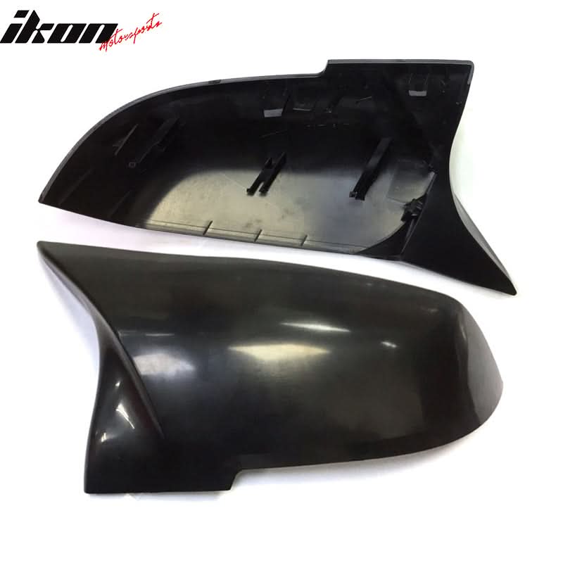 2012-2018 BMW F20 1 Series OE M Sports Upgrade Matte Black Mirror Cove - Image 2
