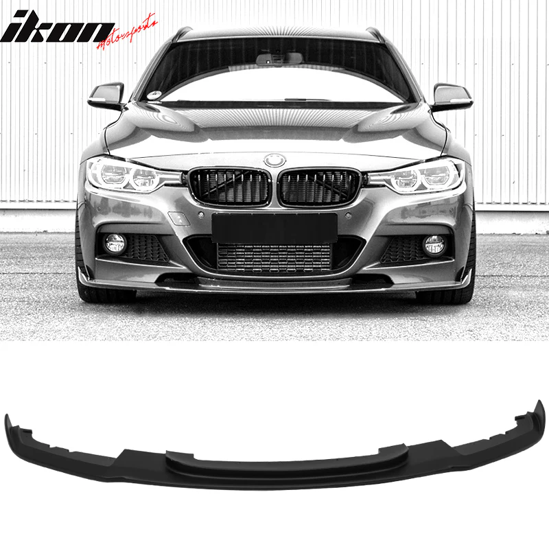 2012-2018 BMW F30 3 Series M Sport Front Bumper Lip Chin Spoiler - Image 5