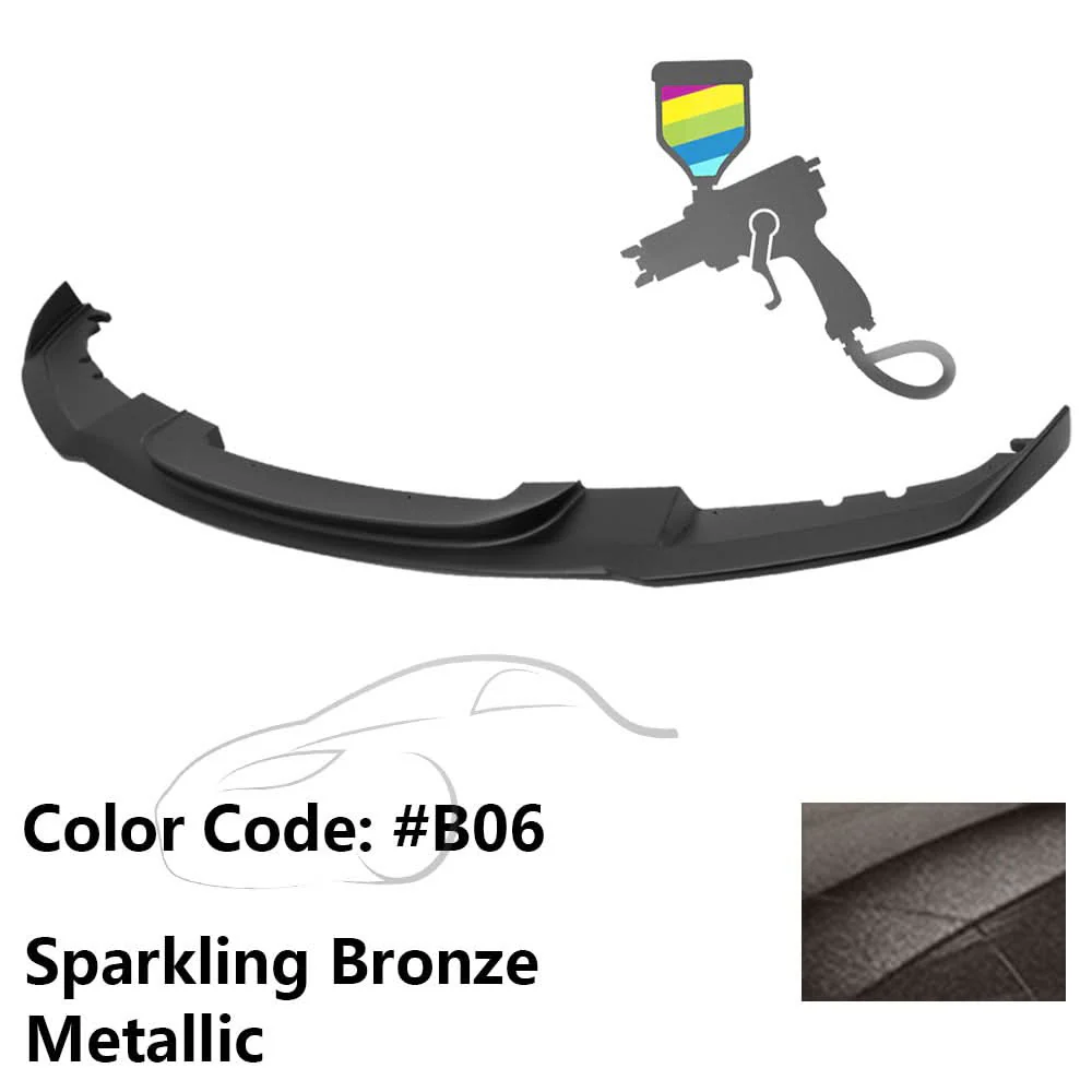 2012-2018 BMW F30 3 Series M Sport Front Bumper Lip Chin Spoiler - Image 52