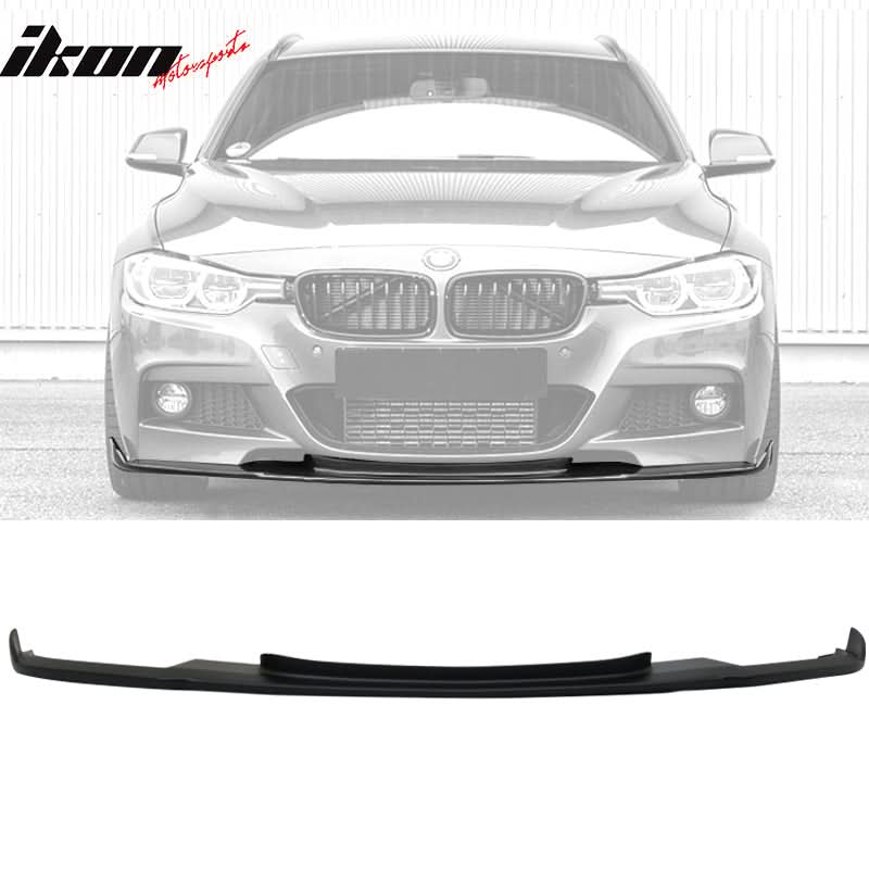 2012-2018 BMW F30 3 Series M Sport Front Bumper Lip Chin Spoiler - Image 9