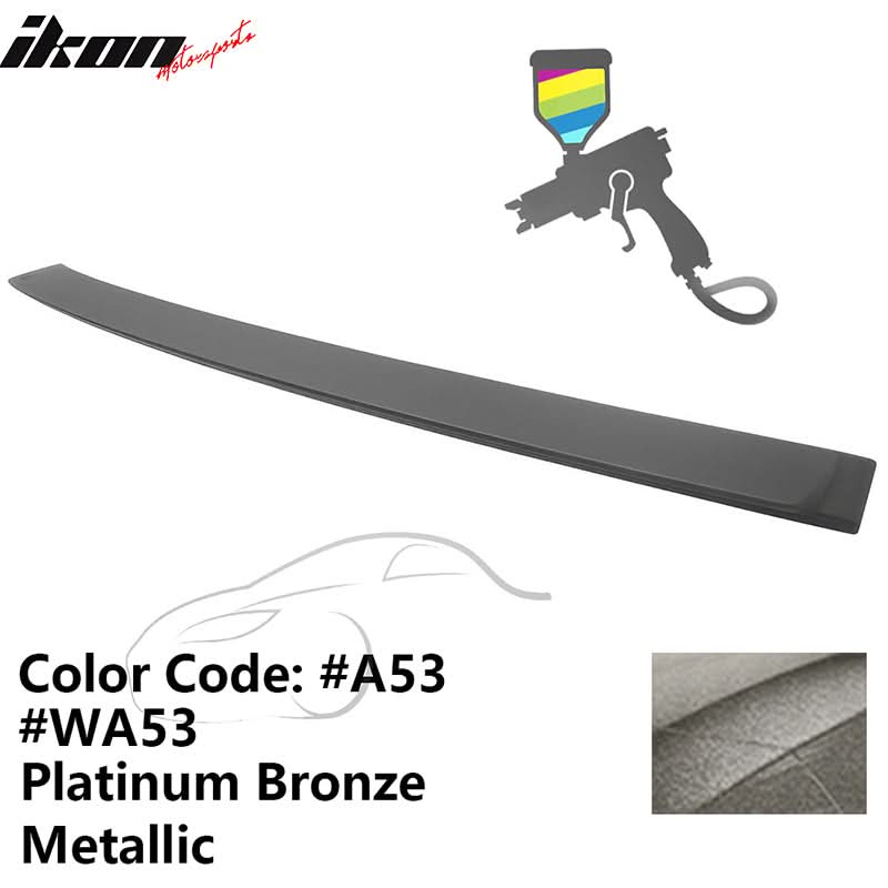 2012-2018 BMW F30 3-Series Sedan A Style Roof Spoiler ABS Painted - Image 28