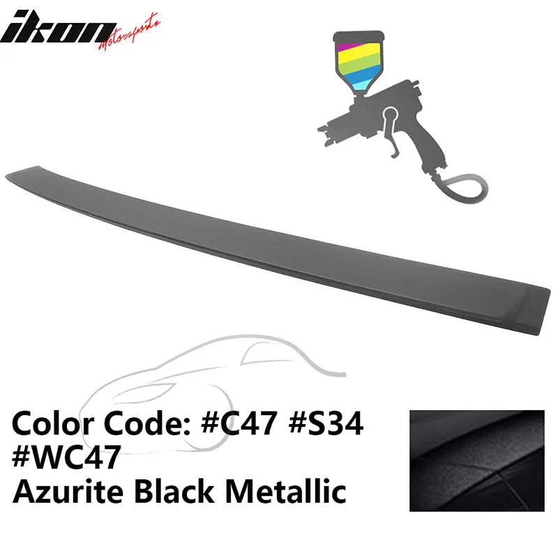 2012-2018 BMW F30 3-Series Sedan A Style Roof Spoiler ABS Painted - Image 51