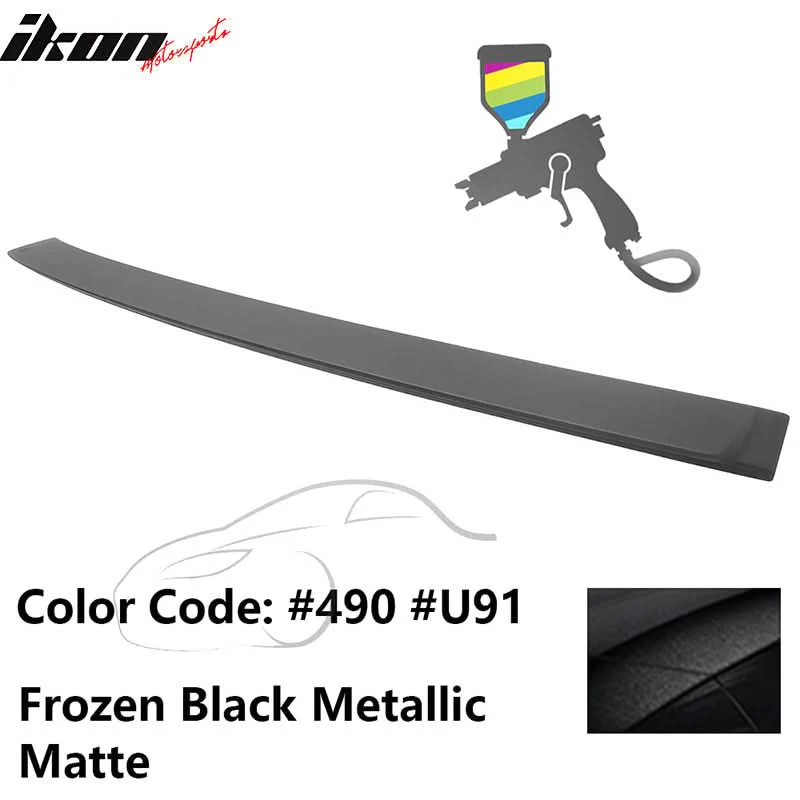 2012-2018 BMW F30 3-Series Sedan A Style Roof Spoiler ABS Painted - Image 53