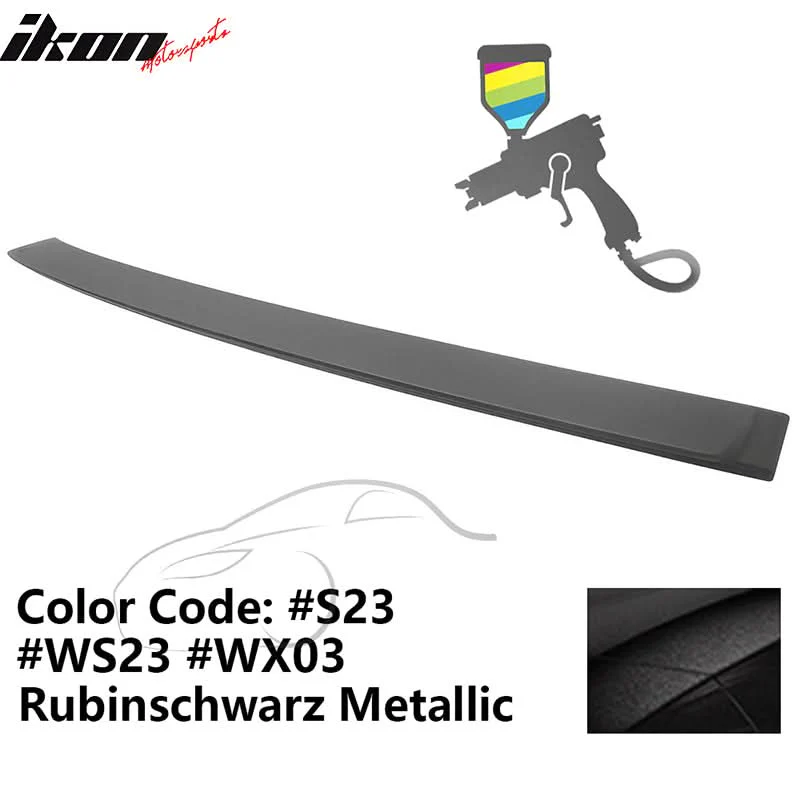 2012-2018 BMW F30 3-Series Sedan A Style Roof Spoiler ABS Painted - Image 86