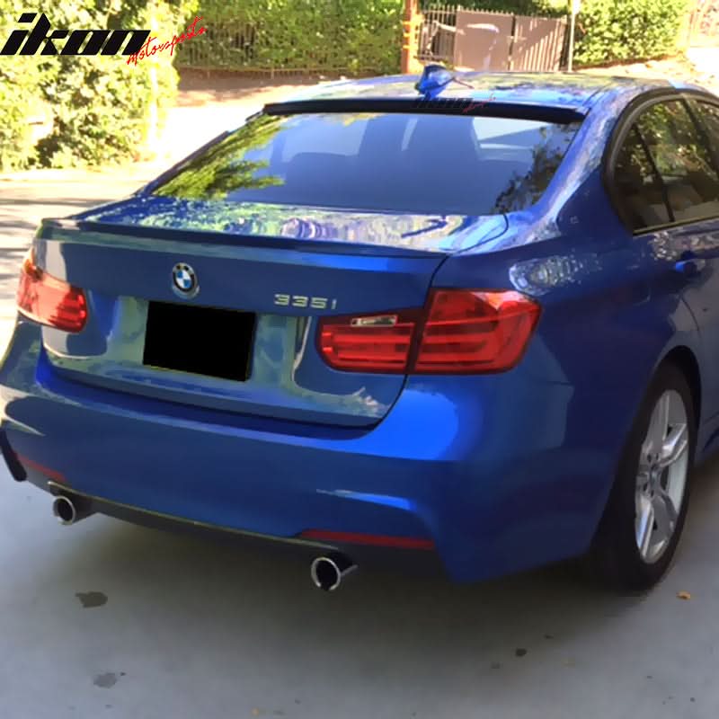 2012-2018 BMW F30 3 Series Sedan AC Style Rear Roof Spoiler Wing ABS - Image 2