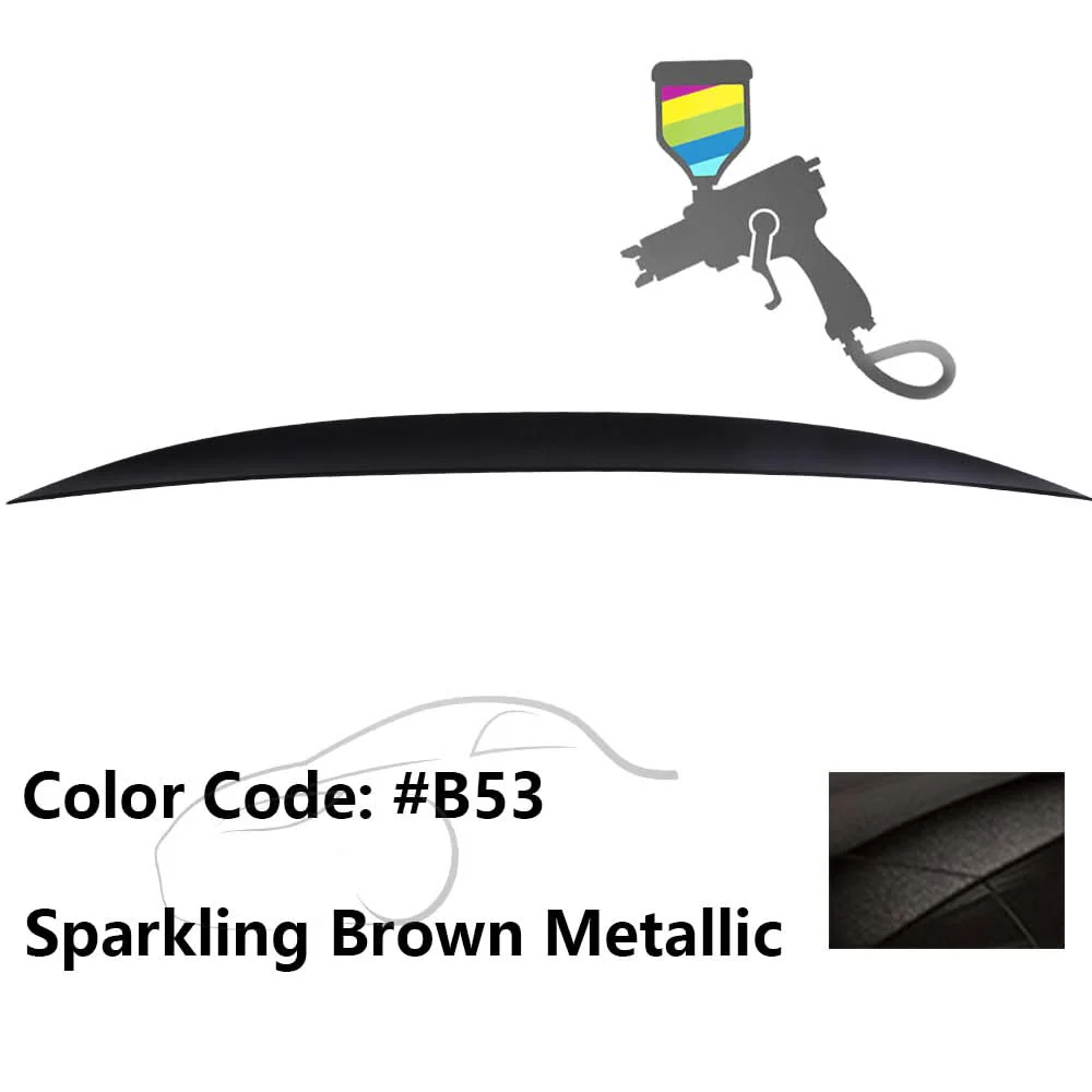 2012-2018 BMW F30 3 Series Sedan Performance Style Trunk Spoiler ABS - Image 36