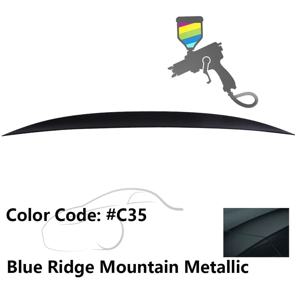 2012-2018 BMW F30 3 Series Sedan Performance Style Trunk Spoiler ABS - Image 44