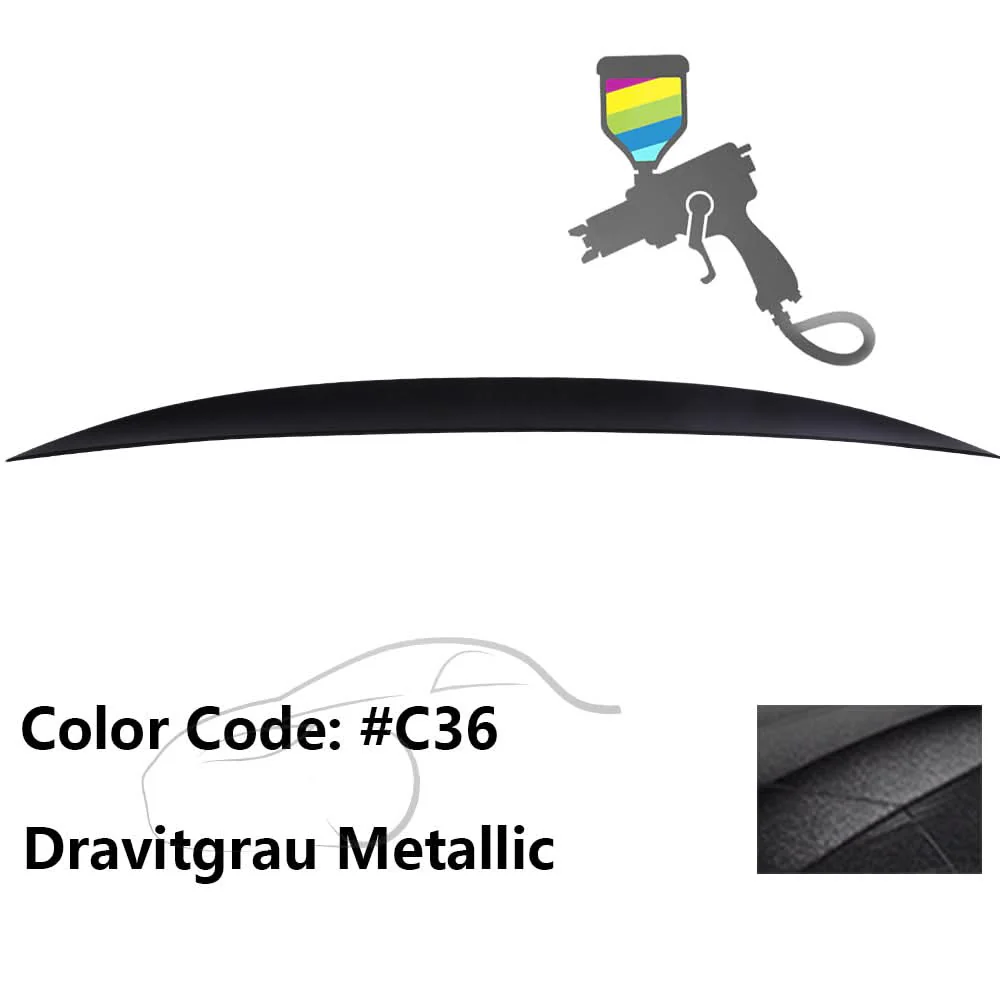 2012-2018 BMW F30 3 Series Sedan Performance Style Trunk Spoiler ABS - Image 45