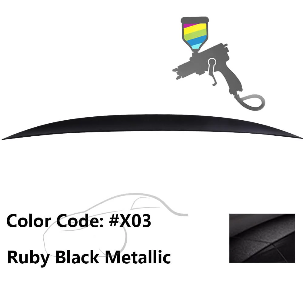 2012-2018 BMW F30 3 Series Sedan Performance Style Trunk Spoiler ABS - Image 51