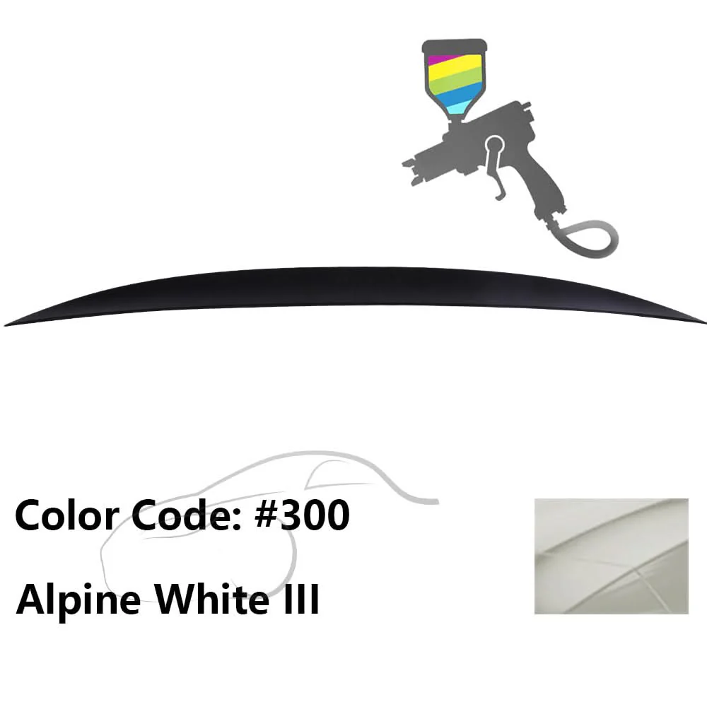 2012-2018 BMW F30 3 Series Sedan Performance Style Trunk Spoiler ABS - Image 8