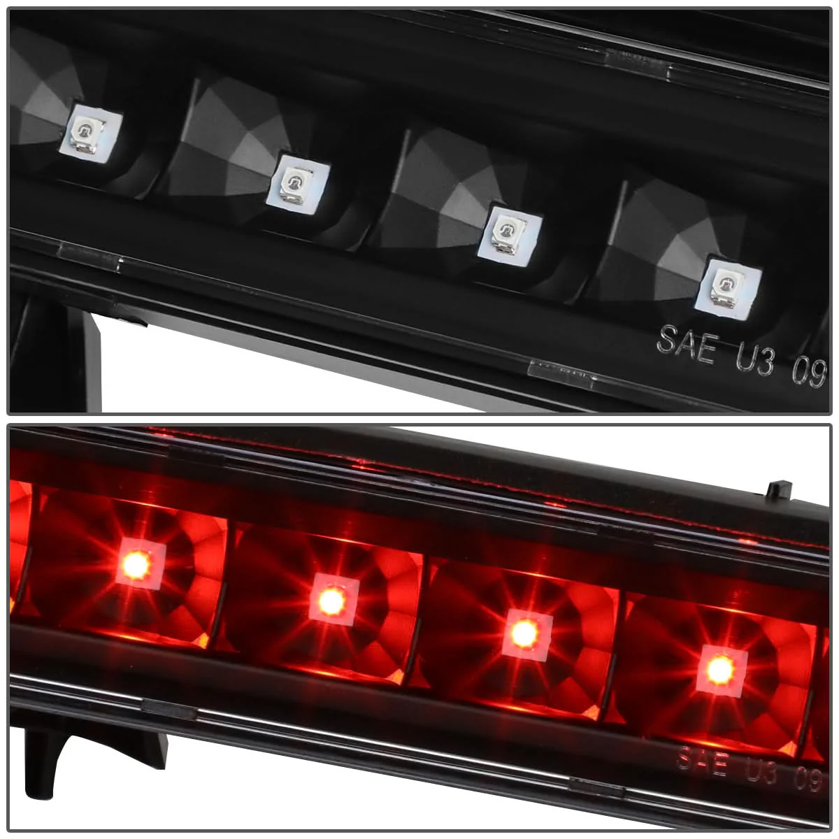 2012-2018 Ford Flex LED 3rd Brake Light - Black - Image 3