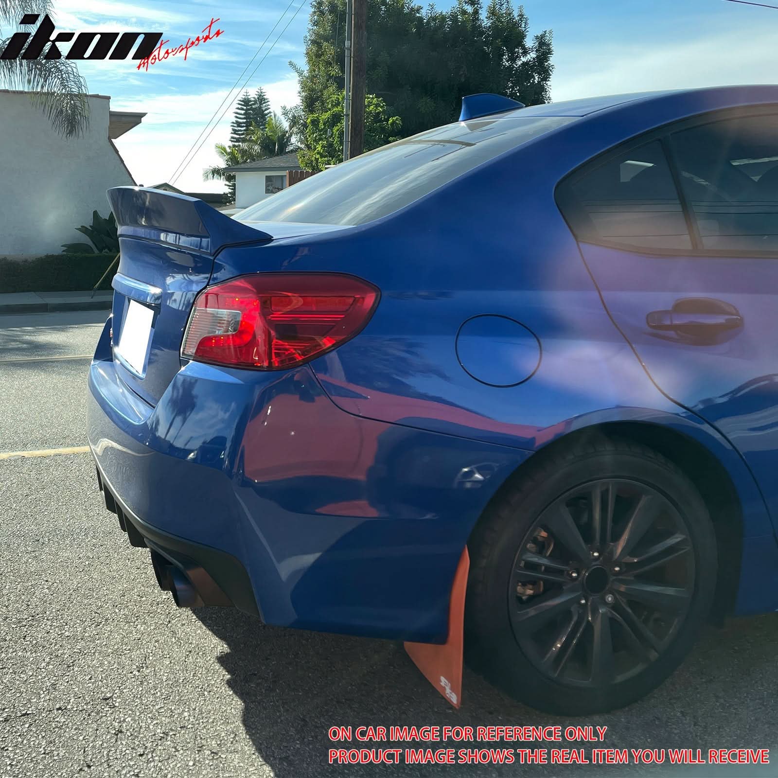 2012-2021 Subaru Impreza Duckbill Carbon Fiber Print Trunk Spoiler ABS - Image 2