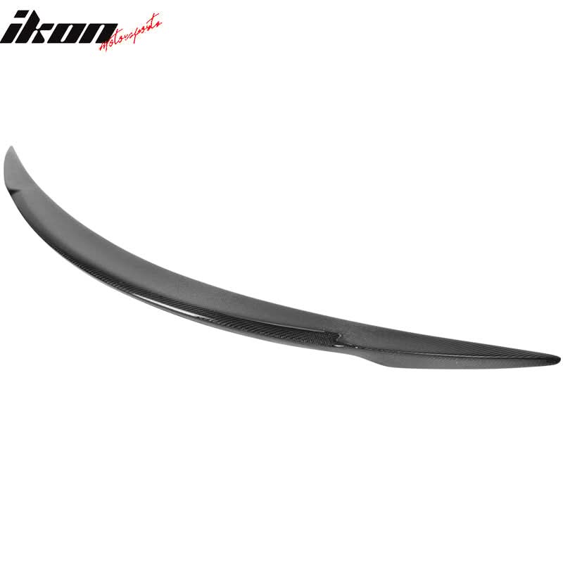 2012-2025 Tesla Model S Rear Spoiler Wing V Style Carbon Fiber - Image 4