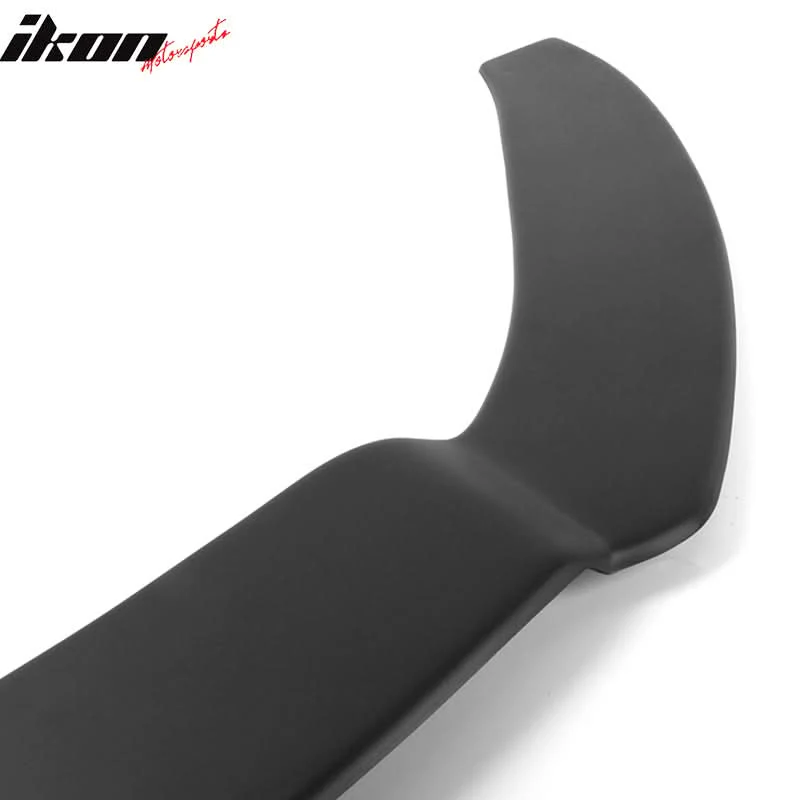 2013-2014 Ford Focus Matte Black Front Lip Splitter PP & Blue Rods - Image 5