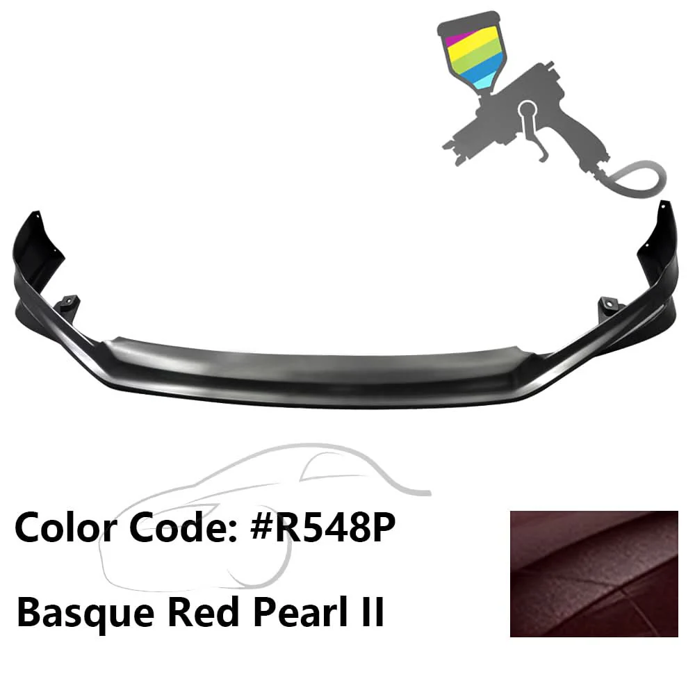 2013-2015 Honda Accord Sedan MD Style Front Bumper Lip PP 4DR - Image 14