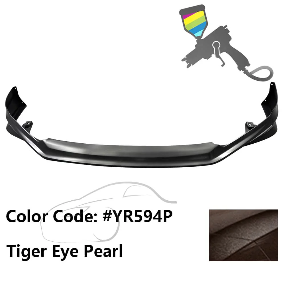 2013-2015 Honda Accord Sedan MD Style Front Bumper Lip PP 4DR - Image 17