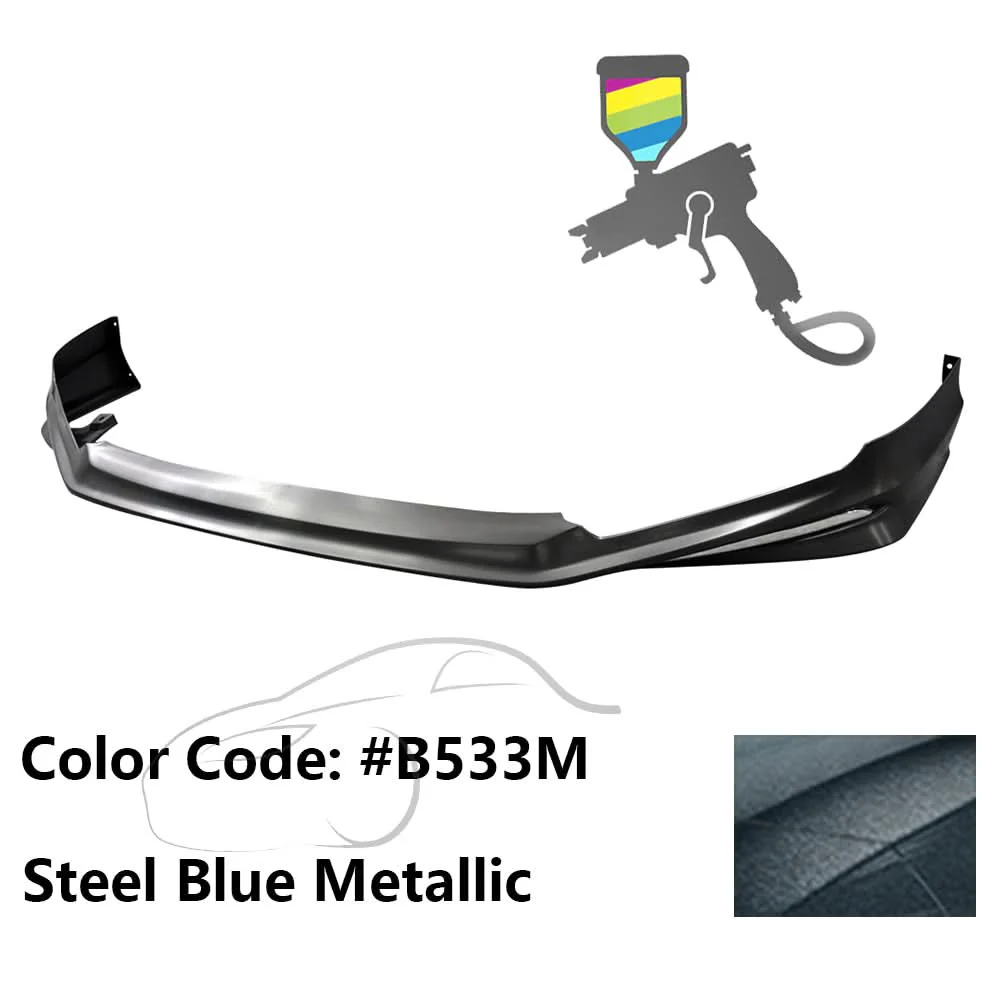 2013-2015 Honda Accord Sedan MD Style Front Bumper Lip PP 4DR - Image 20