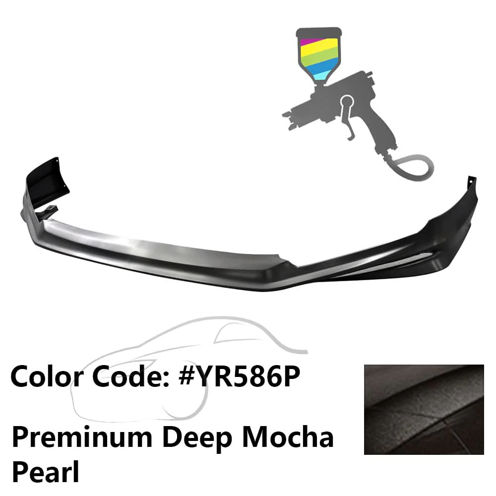 2013-2015 Honda Accord Sedan MD Style Front Bumper Lip PP 4DR - Image 36
