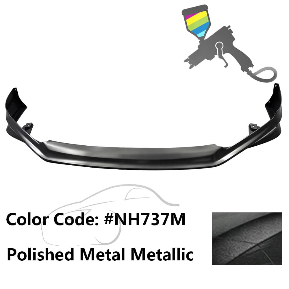 2013-2015 Honda Accord Sedan MD Style Front Bumper Lip PP 4DR - Image 9