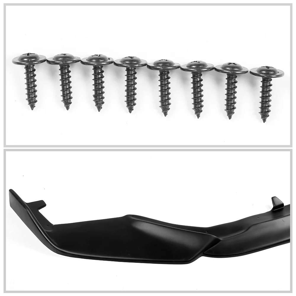 2013-2015 Lexus GS350 F Sport IKON Style Front Bumper Lip Painted PP - Image 3