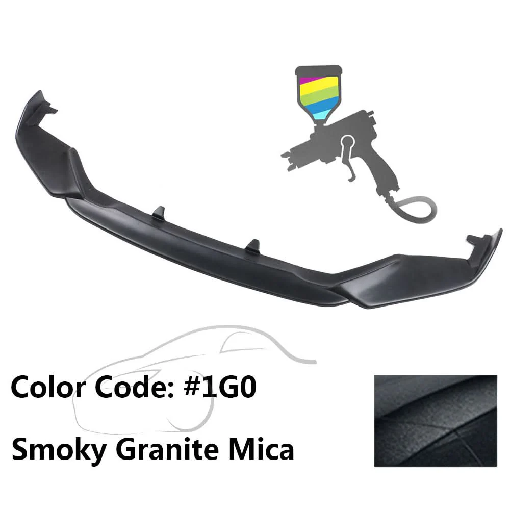 2013-2015 Lexus GS350 F Sport IKON Style Front Bumper Lip Painted PP - Image 7