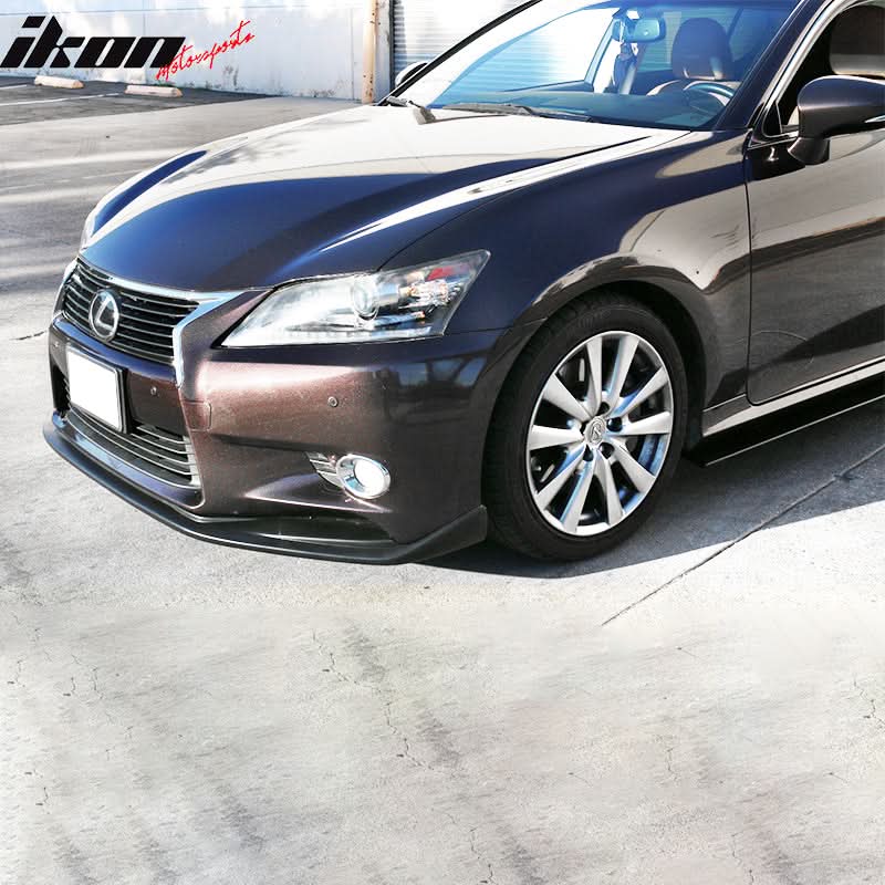 2013-2015 Lexus GS350 GS450 Base Models SK Style Front Bumper Lip PP - Image 3