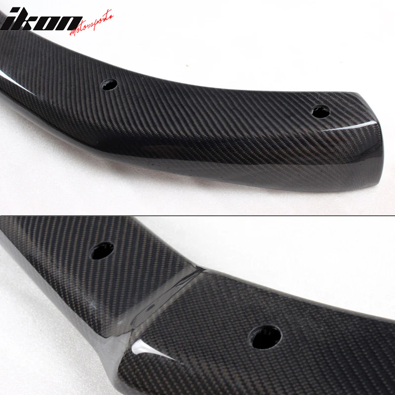2013-2016 Audi A4 B8.5 Sedan STK Style Front Bumper Lip Carbon Fiber - Image 5