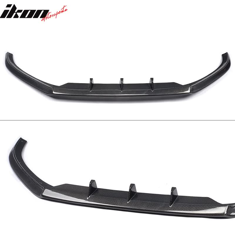 2013-2016 Audi S5 8V Coupe JC Style Front Bumper Lip Kit Carbon Fiber - Image 2