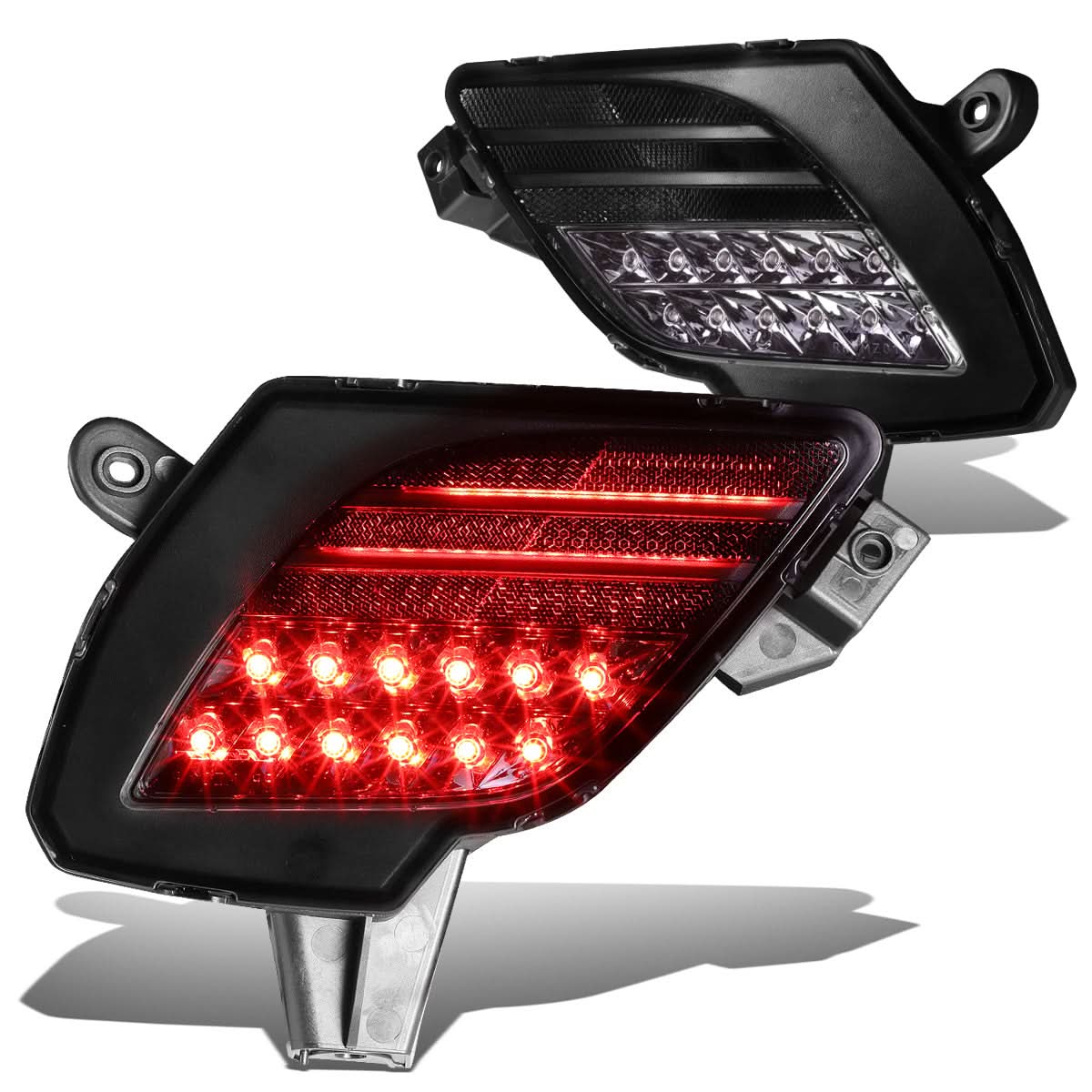 2013-2016 Mazda CX5 Smoke LED Rear Brake Light Fog Lights - Image 2