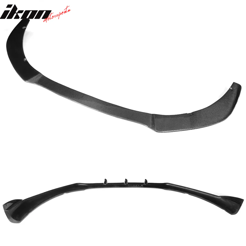 2013-2017 Audi S5 Facelift B8 JC Style Front Bumper Lip Carbon Fiber - Image 2