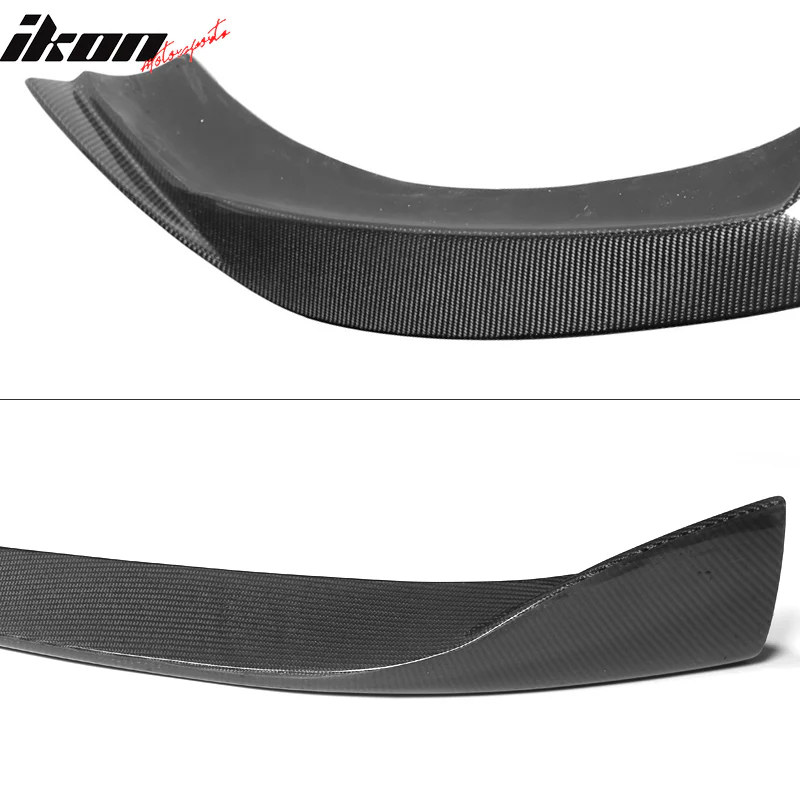 2013-2017 Audi S5 Facelift B8 JC Style Front Bumper Lip Carbon Fiber - Image 4
