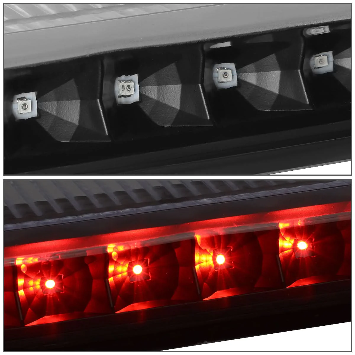 2013-2017 Chevy Express GMC Savana LED 3rd Brake Light - Black - Image 3