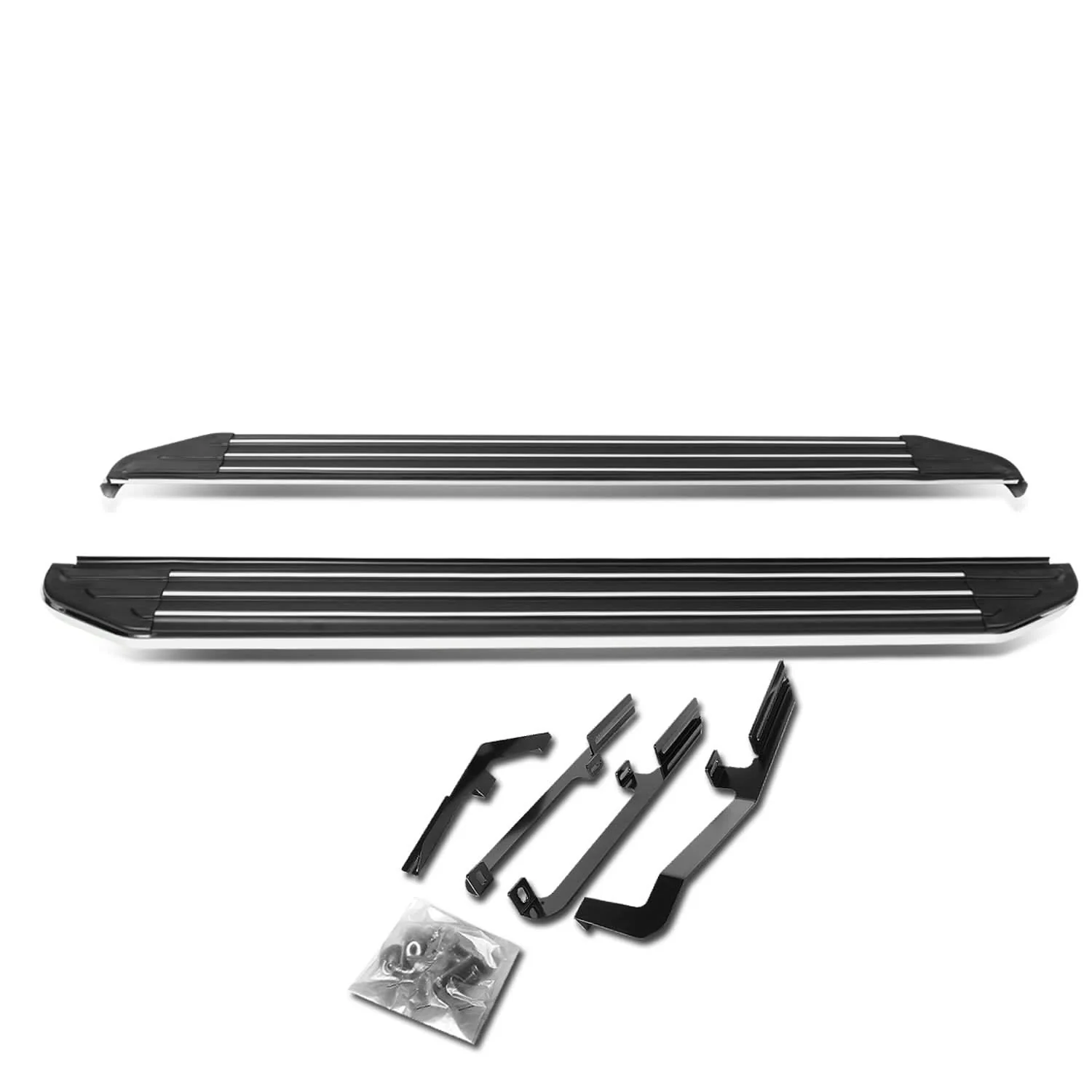 2013-2017 Hyundai Santa Fe 6" Running Boards Aluminum - Image 3