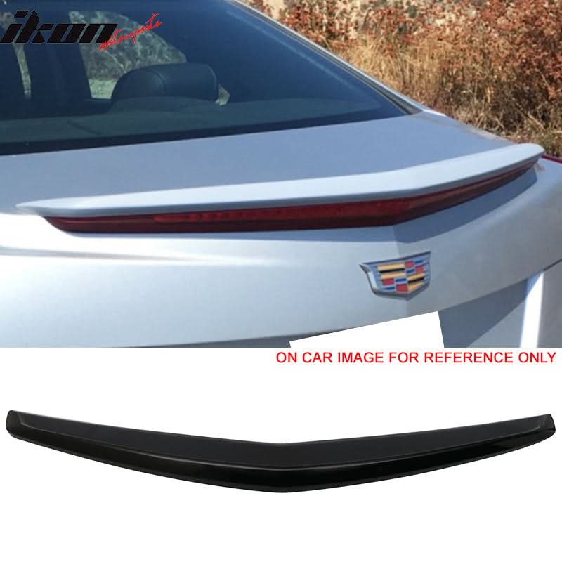 2013-2018 Cadillac ATS Sedan OEM Style Painted Rear Trunk Spoiler - Image 18