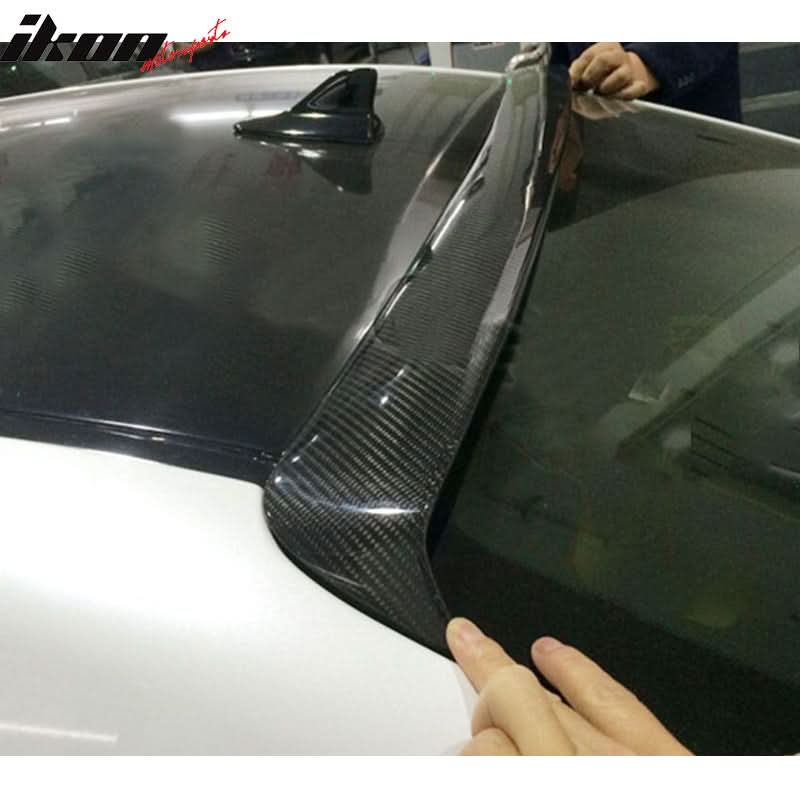 2013-2018 Lexus GS350 450H F Sport JC Style Roof Spoiler Carbon Fiber - Image 5