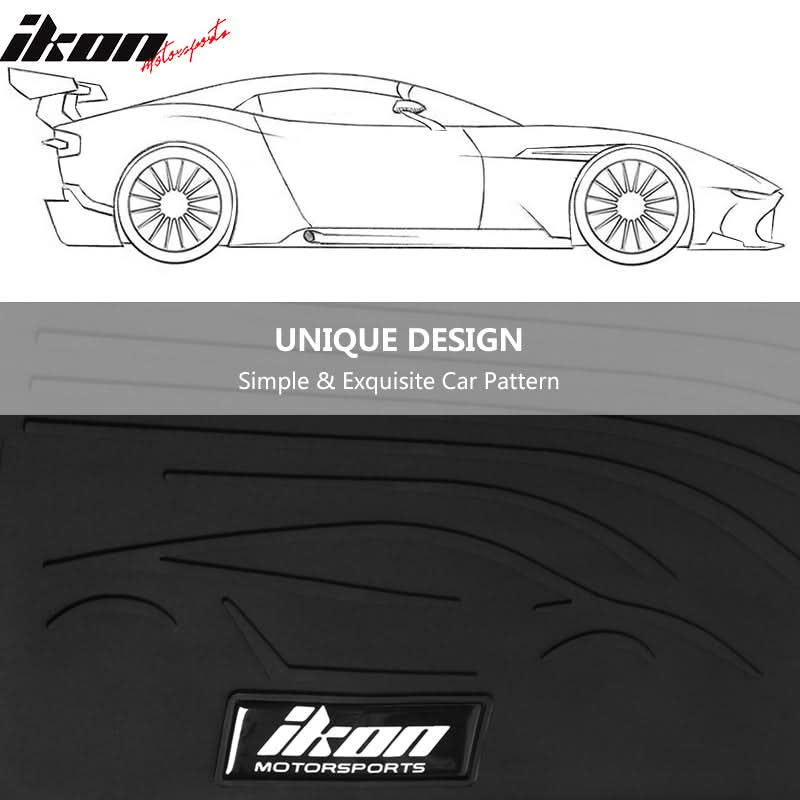 2013-2018 Nissan Altima Car Mats Carpet 4PC - Image 27