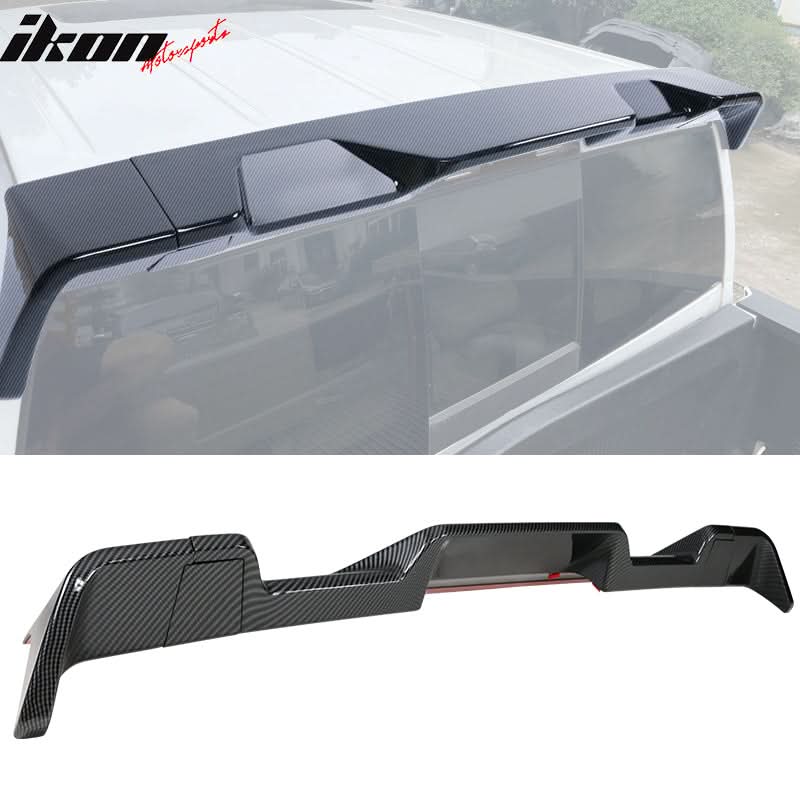 2013-2018 Ram 1500 All Cab & Bed Size IKON Style ABS Roof Spoiler - Image 7