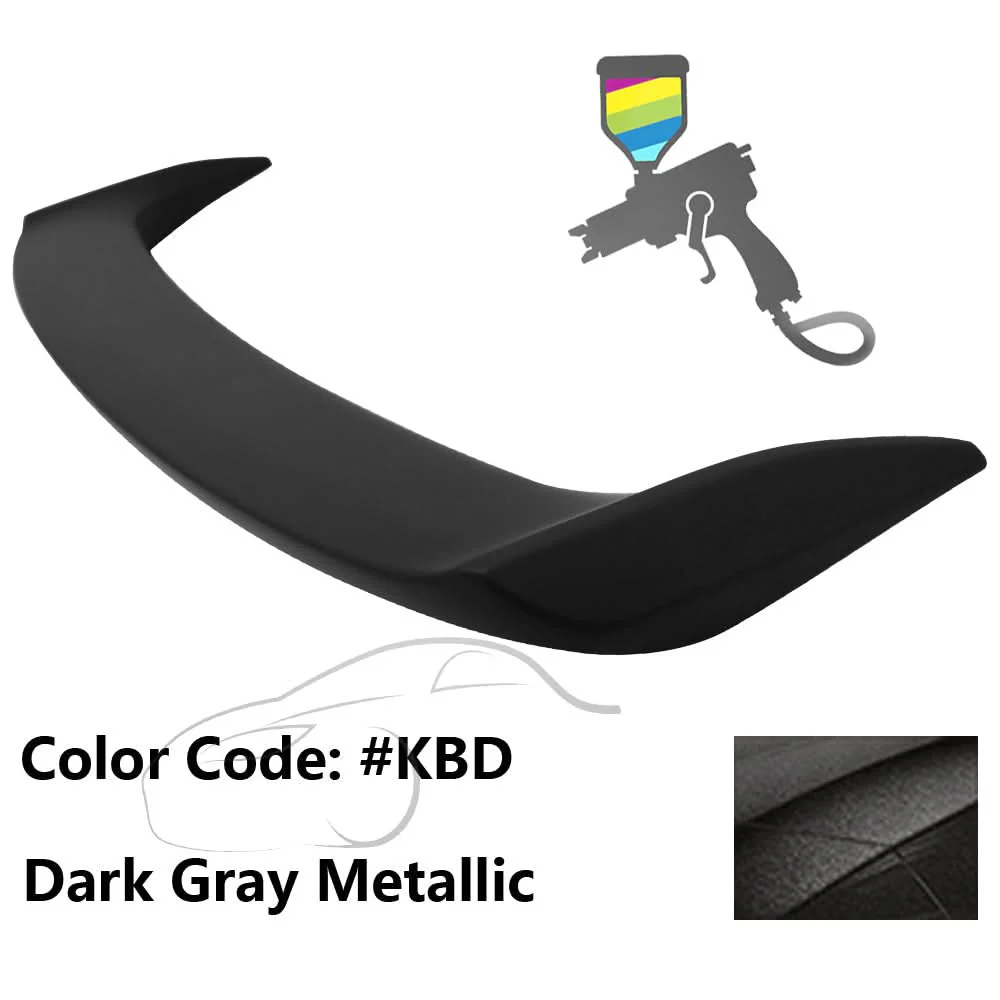 2013-2019 Nissan Sentra 4Dr Sedan Painted Trunk Spoiler ABS - Image 10