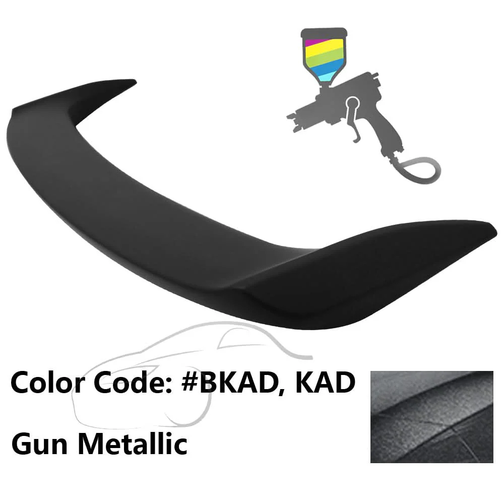 2013-2019 Nissan Sentra 4Dr Sedan Painted Trunk Spoiler ABS - Image 14