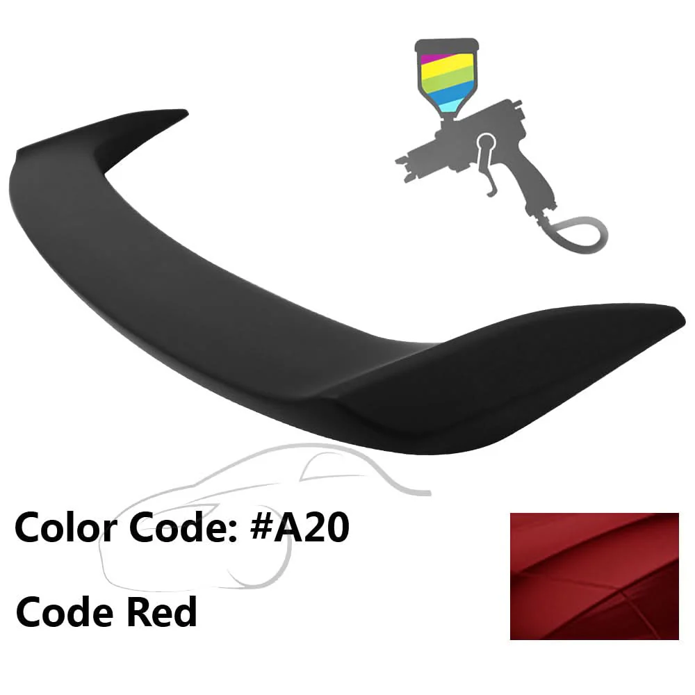 2013-2019 Nissan Sentra 4Dr Sedan Painted Trunk Spoiler ABS - Image 19
