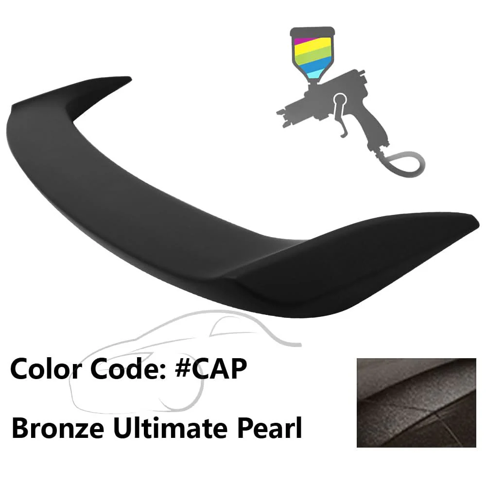 2013-2019 Nissan Sentra 4Dr Sedan Painted Trunk Spoiler ABS - Image 20